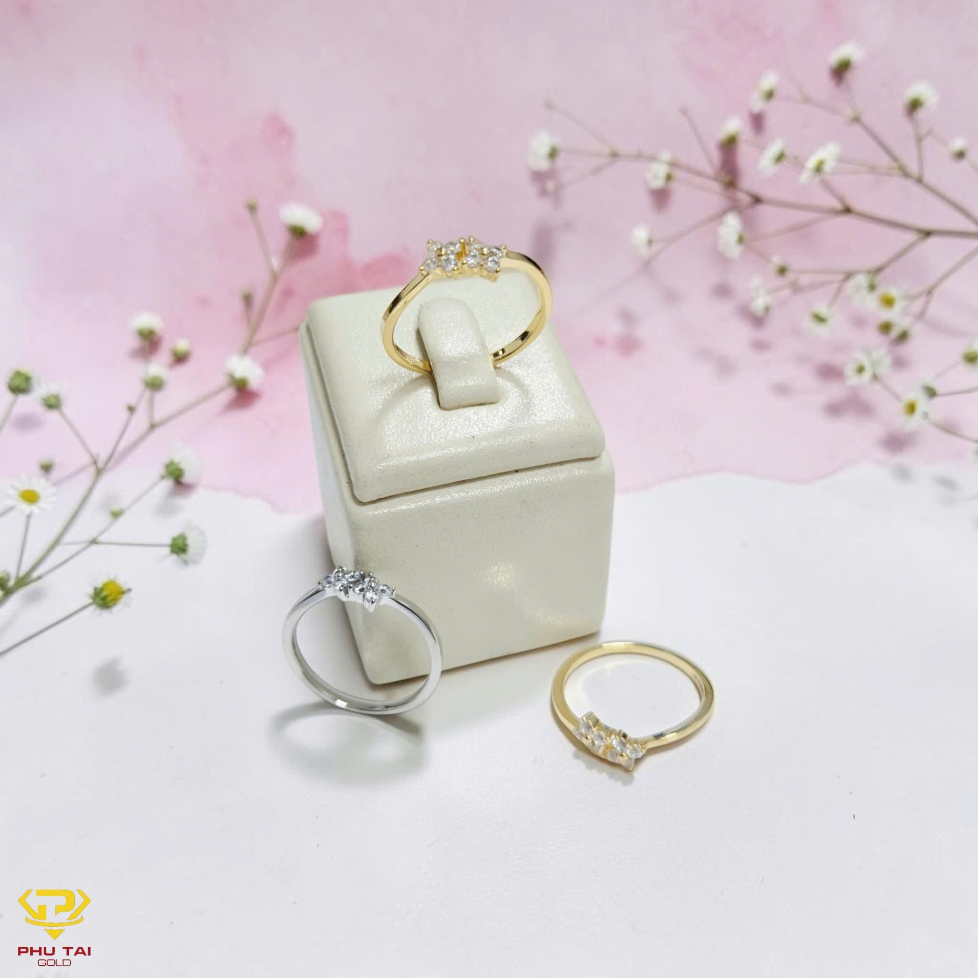 Nhẫn nữ vàng tây (mã NN 877)